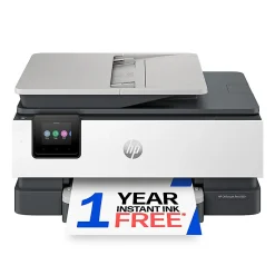 HP OfficeJet Pro 8139 Wireless All-in-One Color Inkjet Printer, print, scan, copy, fax, ADF, Duplex printing, 1 year of free Instant Ink, AI-Capable