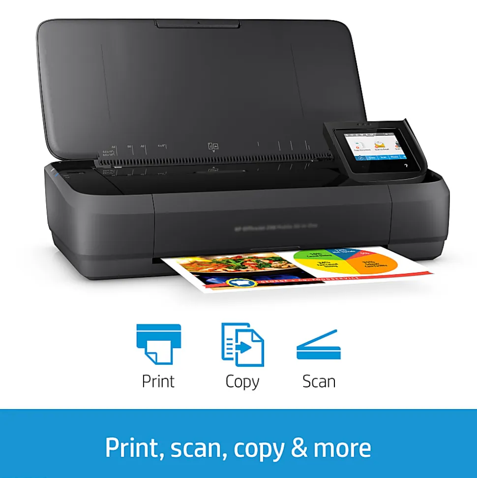 HP OfficeJet 250 Wireless Inkjet All-In-One Color Printer