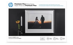HP Premium Plus Photo Paper for Inkjet Printers, Glossy, Ledger Size (11
