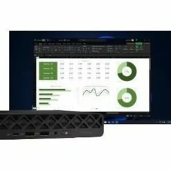 HP ProDesk 4 G1i Desktop Computer, Intel Core Ultra 5 235T, 32 GB, 512 GB PCI Express NVMe SSD, Mini PC, Jack Black, D32LQUTABA