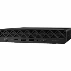 HP ProDesk 4 G1i Desktop Computer, Intel Core Ultra 7 265T, vPro Technology, 32 GB, 512 GB PCI Express NVMe SSD, Mini PC, Jack Black, D32LRUTABA