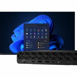 HP ProDesk 4 G1i Mini PC, Intel Core Ultra 5 235T, 16 GB, 512 GB PCI Express NVMe SSD, Jack Black, D32LZUTABA