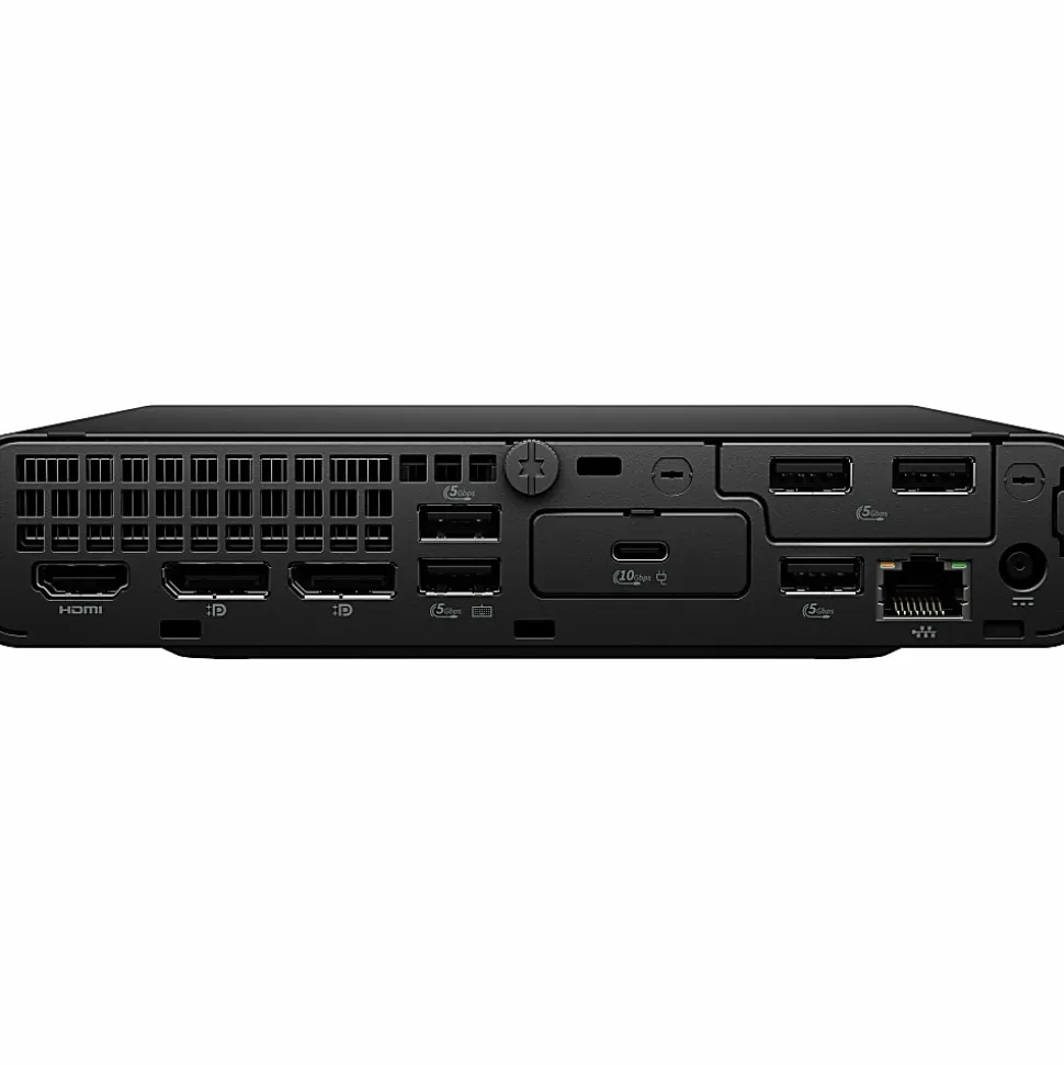 HP ProDesk 4 G1i Mini PC, Intel Core Ultra 5 235T, 16 GB, 512 GB PCI Express NVMe SSD, Jack Black, D32LZUTABA