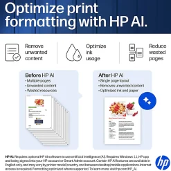 HP Smart Tank 7603 Wireless All-in-One Cartridge-free Ink Tank Printer with up to 3 years of ink included, AI-capable (9B5D1A)