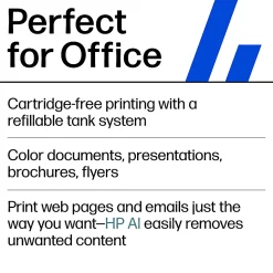 HP Smart Tank 7602 Wireless All-in-One Cartridge-free Ink Tank Printer with up to 2 years of ink included, AI-capable (28B98A)