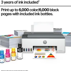 HP Smart Tank 5101 Wireless All-in-One Cartridge-free Ink Tank Printer with up to 3 years of ink included, AI-capable (1F3Y0A)