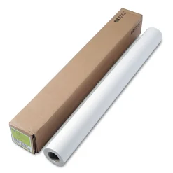 HP Wide-Format Inkjet Film Paper, Matte, 36" x 125', 51642B
