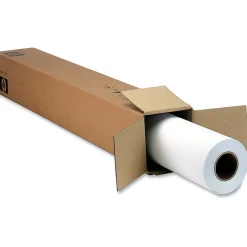 HP Wide-Format Inkjet Film Paper, Matte, 36" x 125', 51642B
