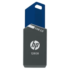 HP x900w USB 3.0 Flash Drive,128GB,Gray/Blue