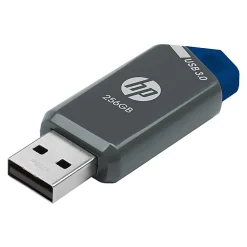 HP x900w USB 3.0 Flash Drive, 256GB,Gray/Blue