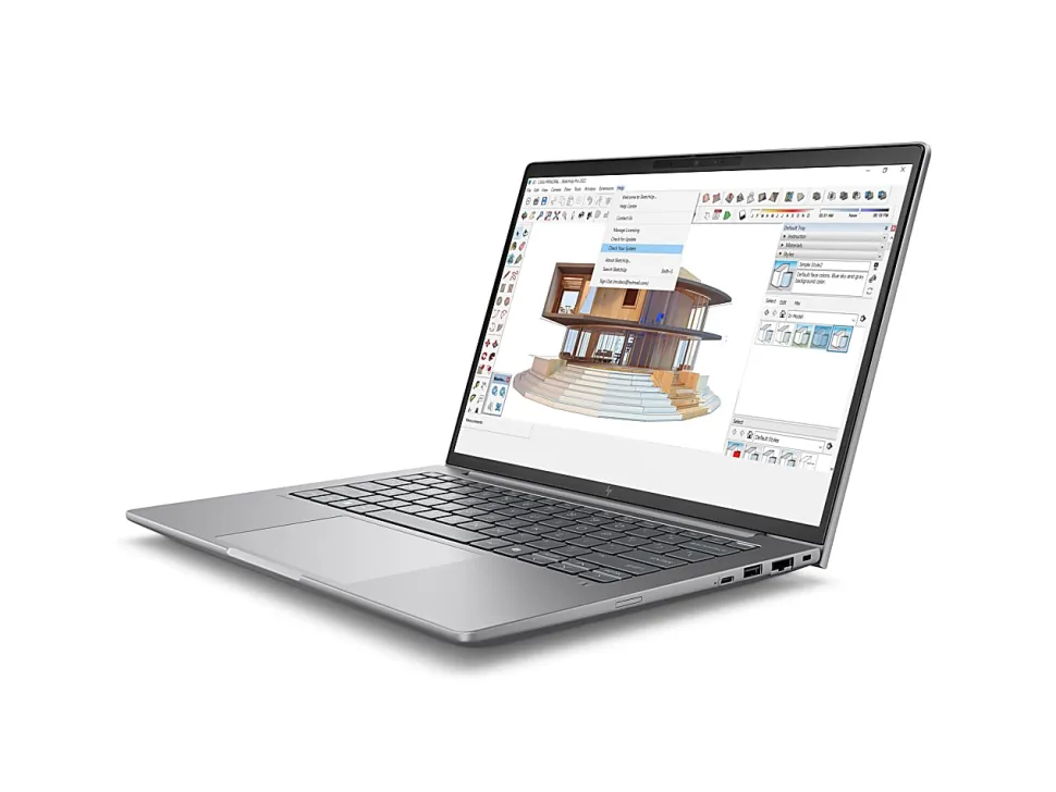 HP ZBook 8 G1i 14" Touchscreen Mobile Workstation, WUXGA, Intel Core Ultra 7 255H, 16 GB, 512 GB SSD, English Keyboard, Meteor Silver, BX7T4UTABA