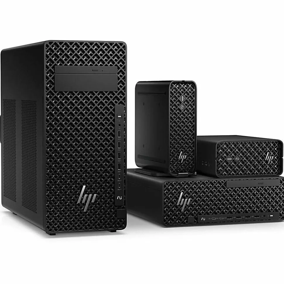 HP Z2 G1i Workstation, Intel Core Ultra 7 265, 32 GB, 1 TB SSD, Small Form Factor, Black, BN5L5UTABA