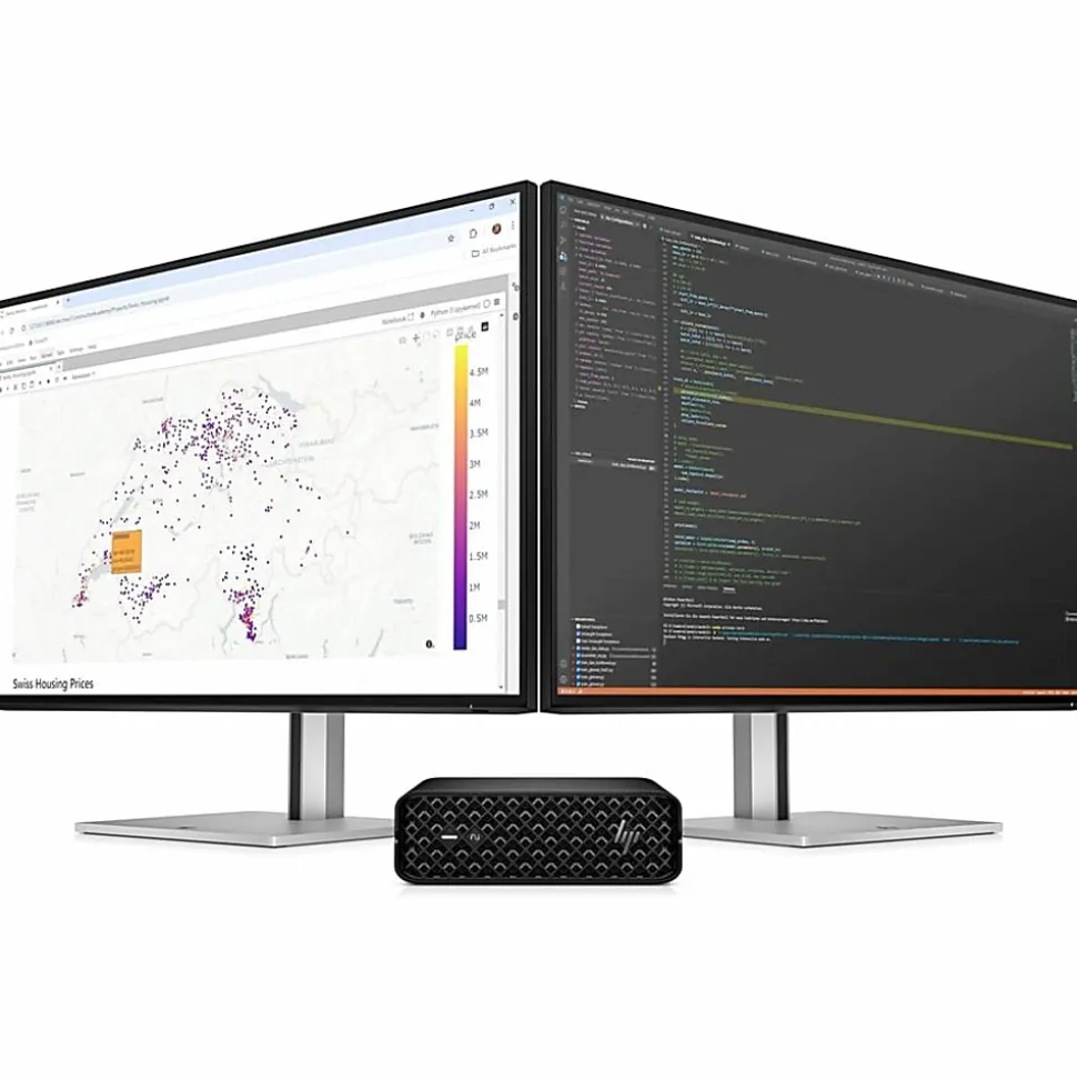 HP Z2 Mini G1i Workstation, Intel Core Ultra 7 265, 64 GB, 1 TB SSD, Mini PC, Black, BM6G3UTABA