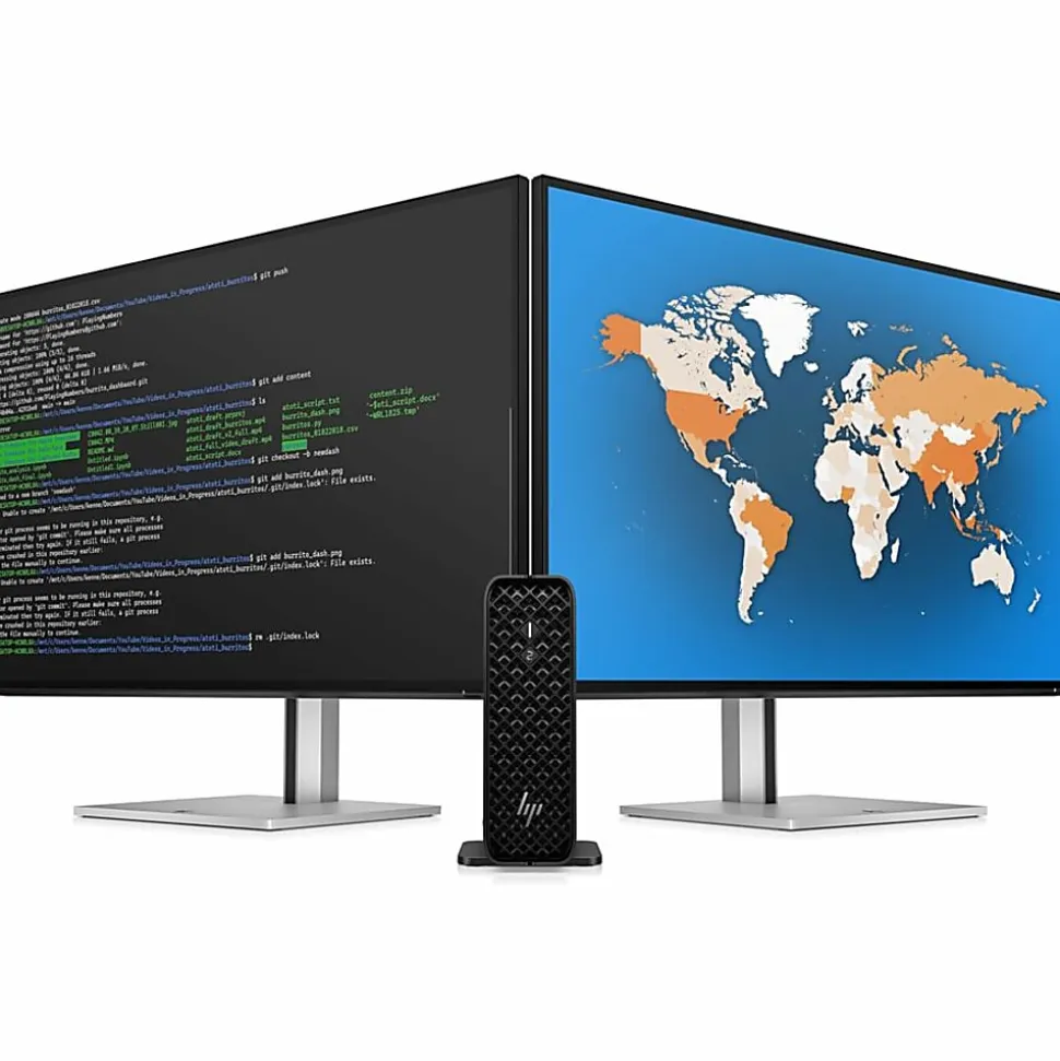 HP Z2 Mini G1i Workstation, Intel Core Ultra 7 265, 64 GB, 1 TB SSD, Mini PC, Black, BM6G3UTABA