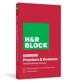 H&R Block® Premium & Business 2022 Tax Software, Windows®, Download