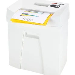 HSM Pure 220c Cross-Cut Shredder - Cross Cut - 7-8 Per Pass - 5.3 gal Waste Capacity
