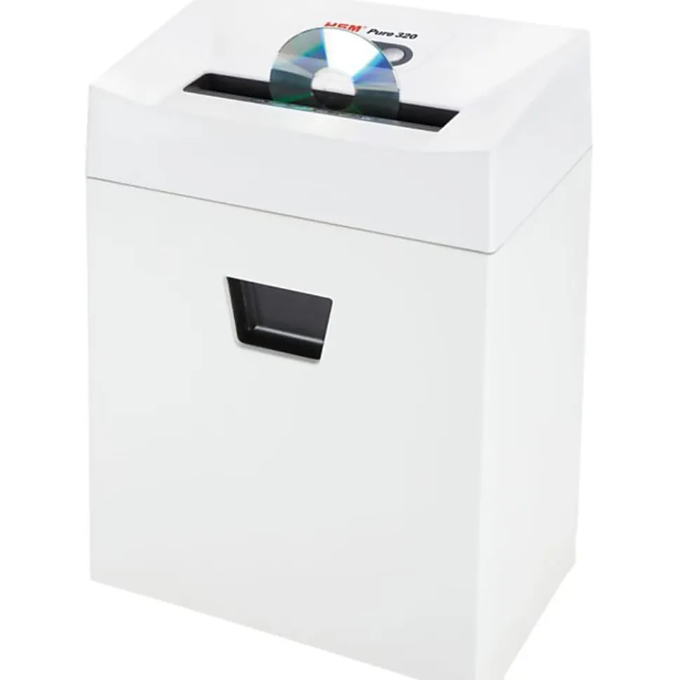 HSM Pure 320c 9 Sheet Cross-Cut Shredder, HSM2333