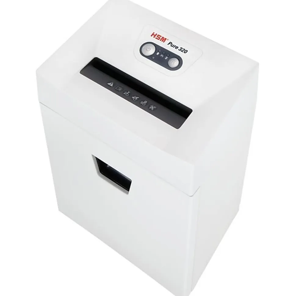 HSM Pure 320c 9 Sheet Cross-Cut Shredder, HSM2333