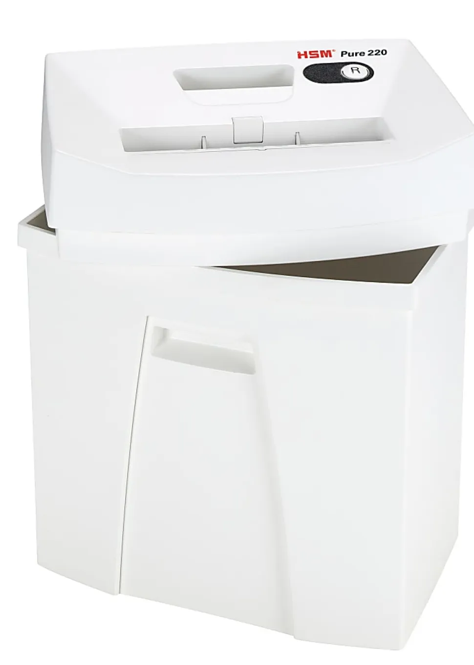 HSM Pure 220 Strip-Cut Shredder - Strip Cut - 13-15 Per Pass - 5.3 gal Waste Capacity