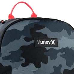 Hurley GFX Backpack With 12" Laptop Pocket, Dark Gray
