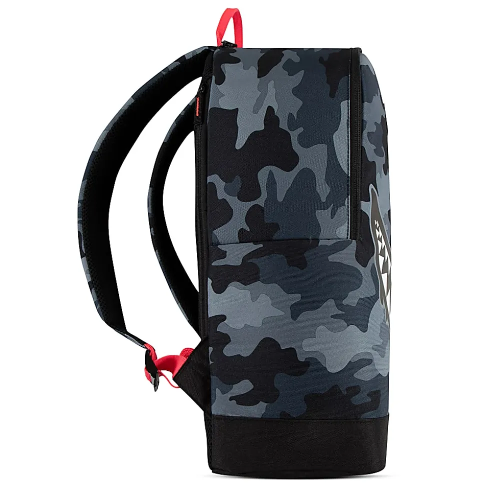 Hurley GFX Backpack With 12" Laptop Pocket, Dark Gray