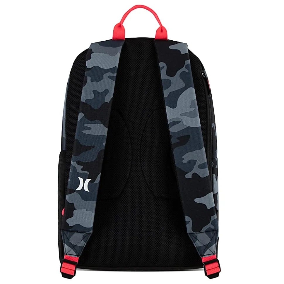 Hurley GFX Backpack With 12" Laptop Pocket, Dark Gray