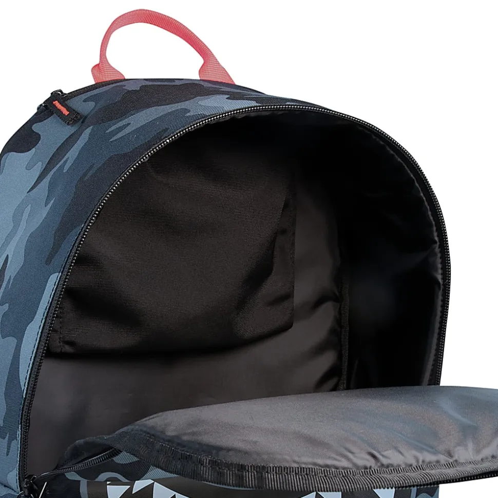 Hurley GFX Backpack With 12" Laptop Pocket, Dark Gray