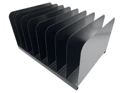Huron Vertical Desk Organizer, 8 Compartment(s), Vertical, 7.75