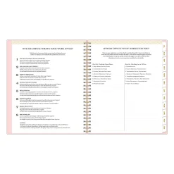 Hybrid Work Planner DD Blush Pebble PP 8x10 AY26–27