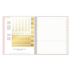 Hybrid Work Planner DD Blush Pebble PP 8x10 AY26–27