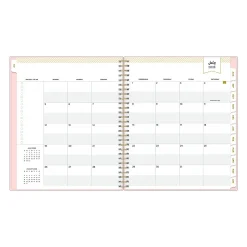 Hybrid Work Planner DD Blush Pebble PP 8x10 AY26–27