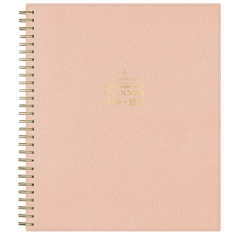 Hybrid Work Planner DD Blush Pebble PP 8x10 AY26–27