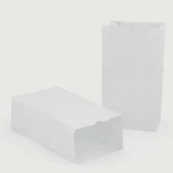 Hygloss Craft Bags, #6, 6"H x 3 1/2"W x 11"D, White, 100 Bags Per Pack, Set Of 2 Packs
