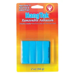 Hygloss HangTak™ Reusable Adhesive, 2 Oz, Blue, Pack Of 12