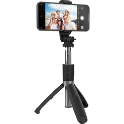 HyperGear SnapShot Wireless Selfie Stick, 7-1/2”H x 1-7/16”W x 1-13/16”L, Black, HPL15437