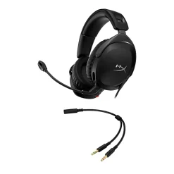 HyperX Cloud Stinger 2 Wired Gaming Headset, Black, 519T1AA