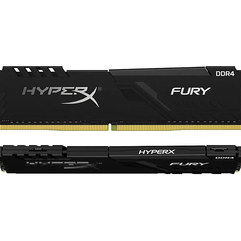 HyperX HyperX Fury 64GB (2x 32GB) DDR4 SDRAM Memory Kit - For Desktop PC - 64 GB (2x 32GB) - DDR4-3000/PC4-24000 DDR4 SDRAM - HX430C16FB3K2/64