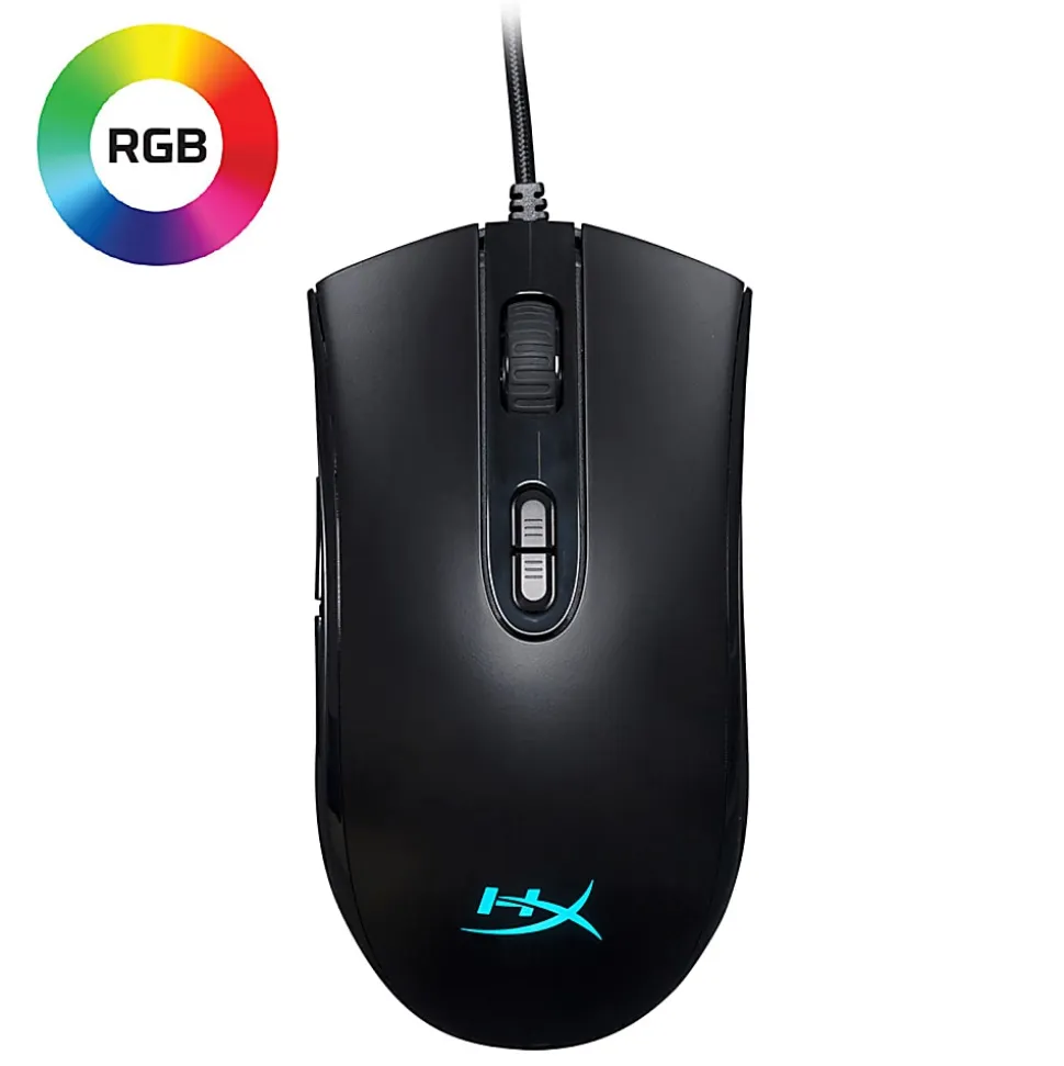 HyperX Pulsefire Core RGB Gaming Mouse, Black, HXMC004B