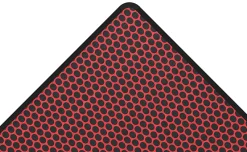HyperX Pulsefire Mat Gaming Mouse Pad, 17.72" x 15.75", Black/Red, 4Z7X4AA