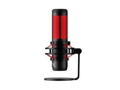 HyperX QuadCast USB Microphone, Red/Black, 4P5P6AA