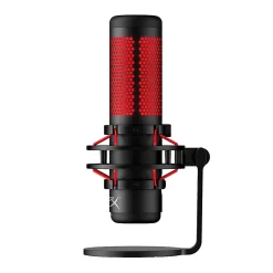 HyperX QuadCast USB Microphone, Red/Black, 4P5P6AA