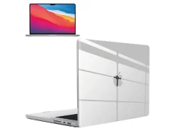 iBenzer Neon Party - Notebook shell case - 16" - clear - for Macbook Pro 16.2" (Late 2021, Early 2023, Late 2023)