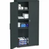 Iceberg OfficeWorks™ 66" High Storage Cabinet, Black