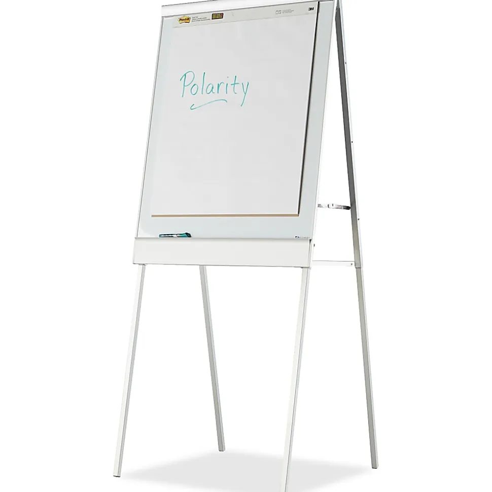 Iceberg Polarity Magnetic Presentation Flipchart Easel with Dry-erase Surface - 30" (2.5 ft)x 38" (3.2 ft) - 30333