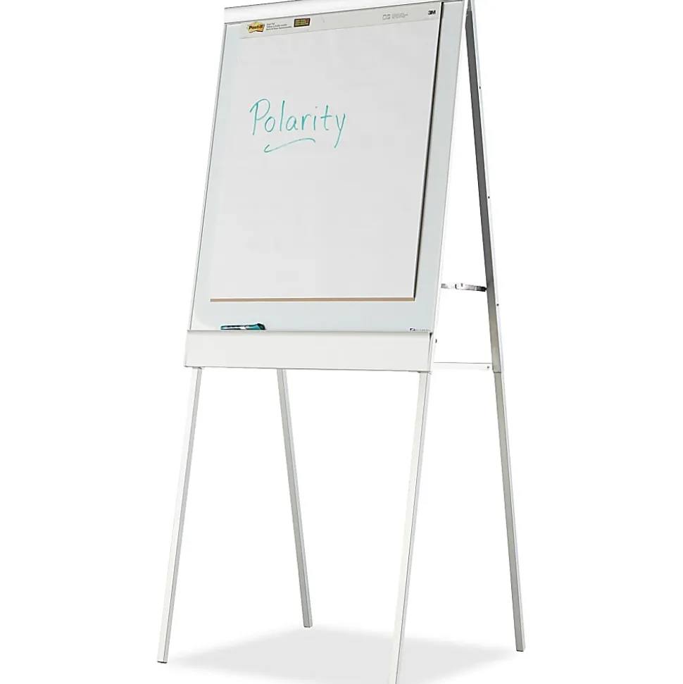 Iceberg Polarity Magnetic Presentation Flipchart Easel with Dry-erase Surface - 30" (2.5 ft)x 38" (3.2 ft) - 30333