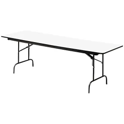 Iceberg Premium Folding Table, Rectangular, 60"W x 30"D, Gray/Charcoal