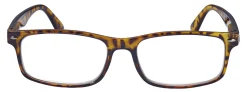 ICU Eyewear Men's Polycarbonate Reading Glasses, Black, 2.25x