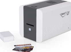 IDP SMART-21S Desktop Color ID Card Printer Kit