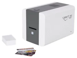 IDP SMART-21S Desktop Color ID Card Printer Bundle