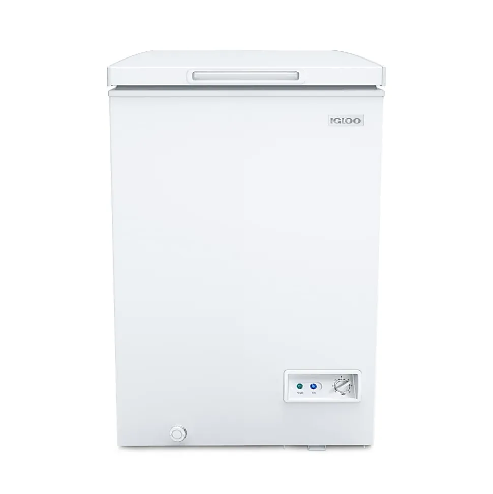 Igloo Chest Freezer, 3.5 Cu. Ft., White